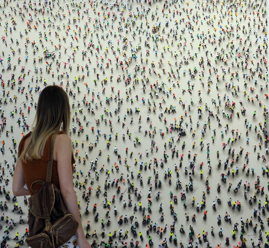 Fotos: Exposición de Juan Genovés en el Patio Herreriano de Valladolid