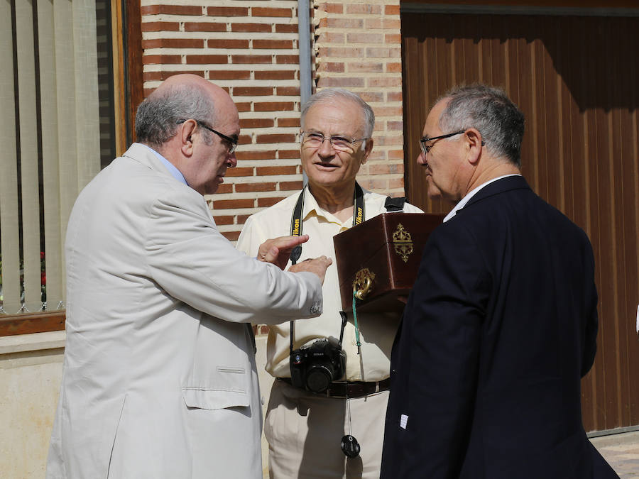Fotos: Reapertura del museo de La Olmeda en Saldaña