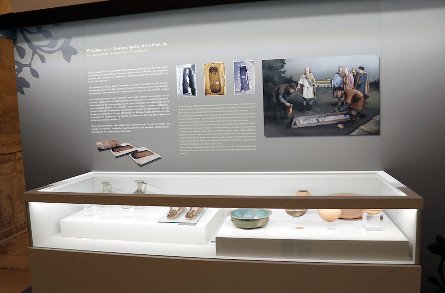 Fotos: Reapertura del museo de La Olmeda en Saldaña