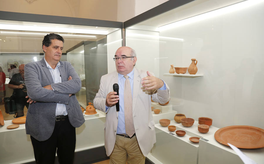 Fotos: Reapertura del museo de La Olmeda en Saldaña