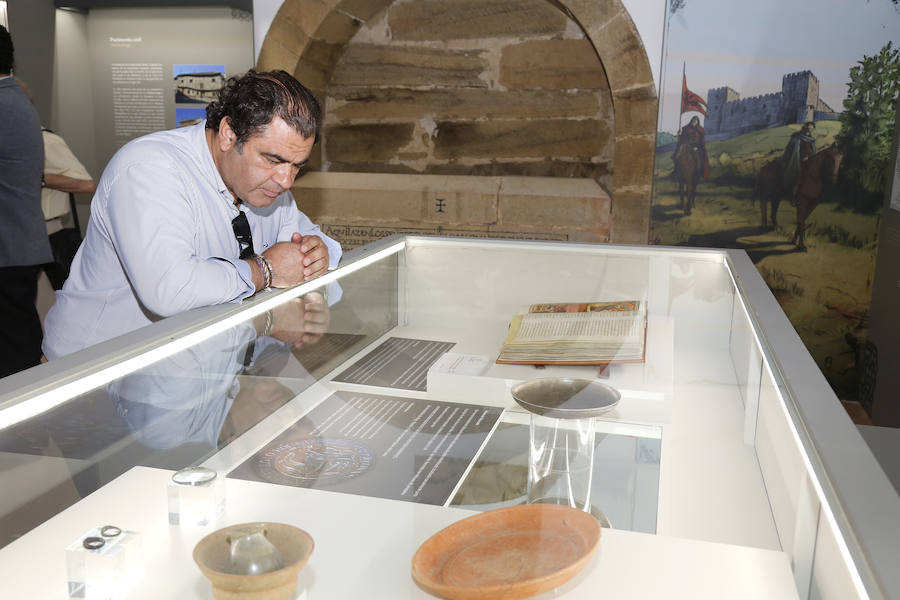 Fotos: Reapertura del museo de La Olmeda en Saldaña