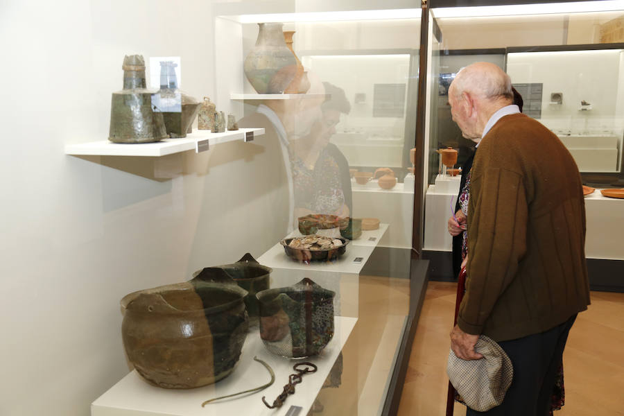 Fotos: Reapertura del museo de La Olmeda en Saldaña