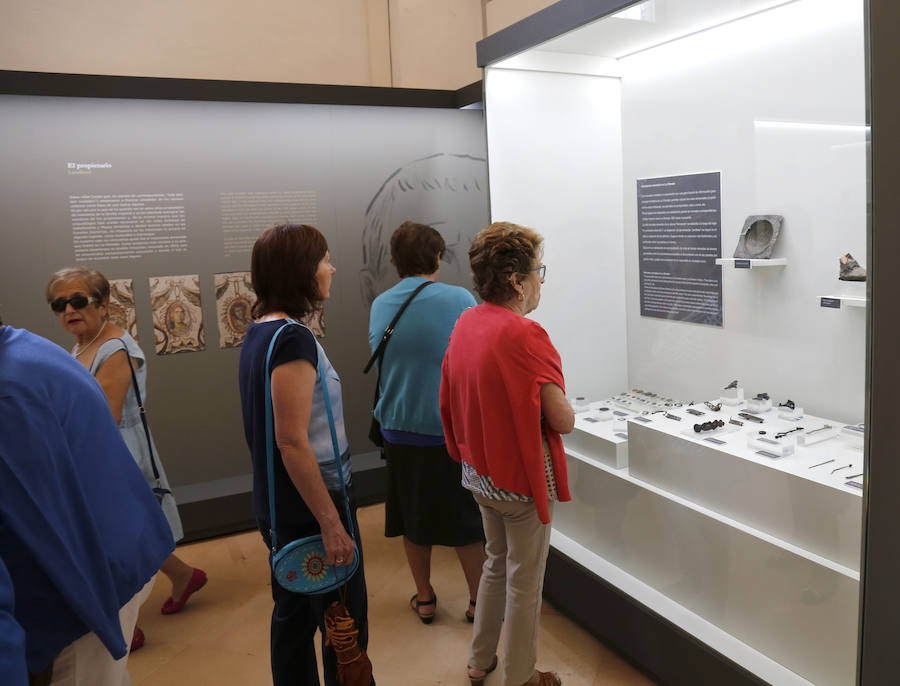 Fotos: Reapertura del museo de La Olmeda en Saldaña