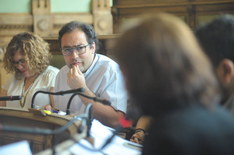 Fotos: Pleno en el Ayuntamiento de Valladolid