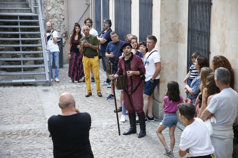 Fotos: Actividades culturales en la Cueva de Salamanca, la Casa de las Conchas y la Casa Lis