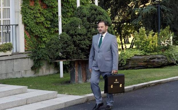 El ministro de Fomento José Luis Ábalos.