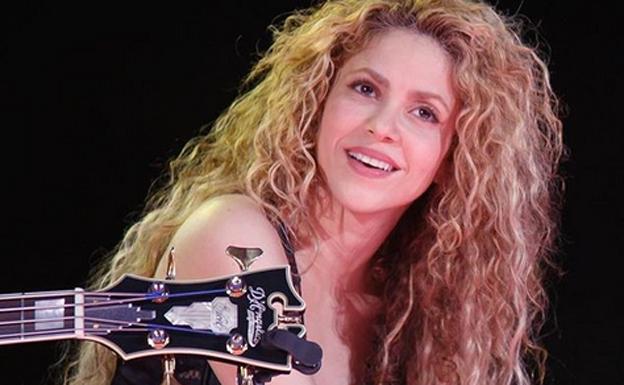 Shakira en un concierto. 