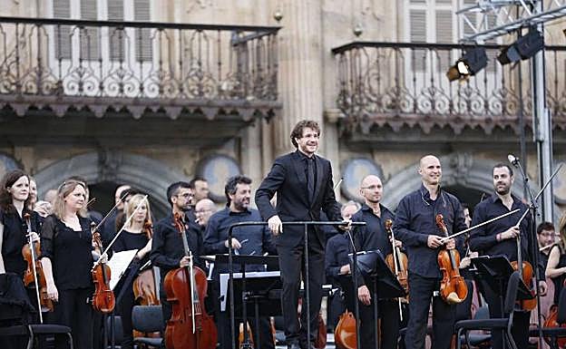 La Orquesta Sinfónica de Castilla y León en Salamanca