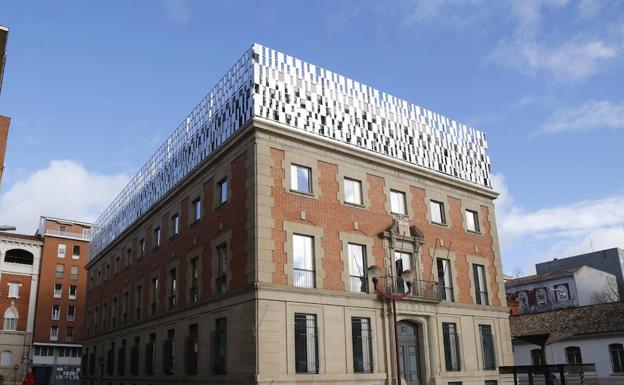 Edificio de la Audiencia, tras su reforma y reciente reapertura. 