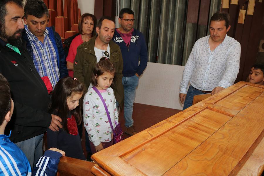 Fotos: Visita al taller de organería Acitores de Torquemada