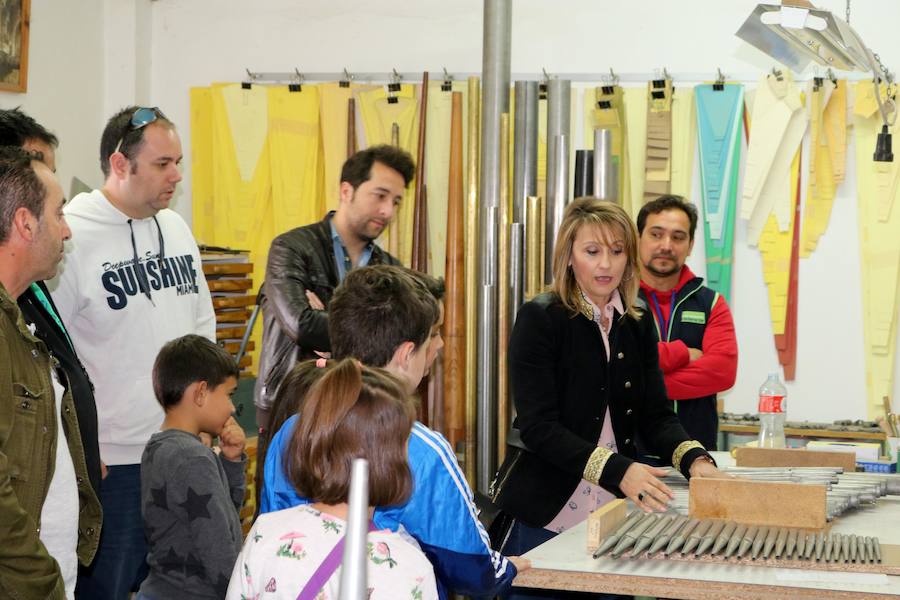 Fotos: Visita al taller de organería Acitores de Torquemada