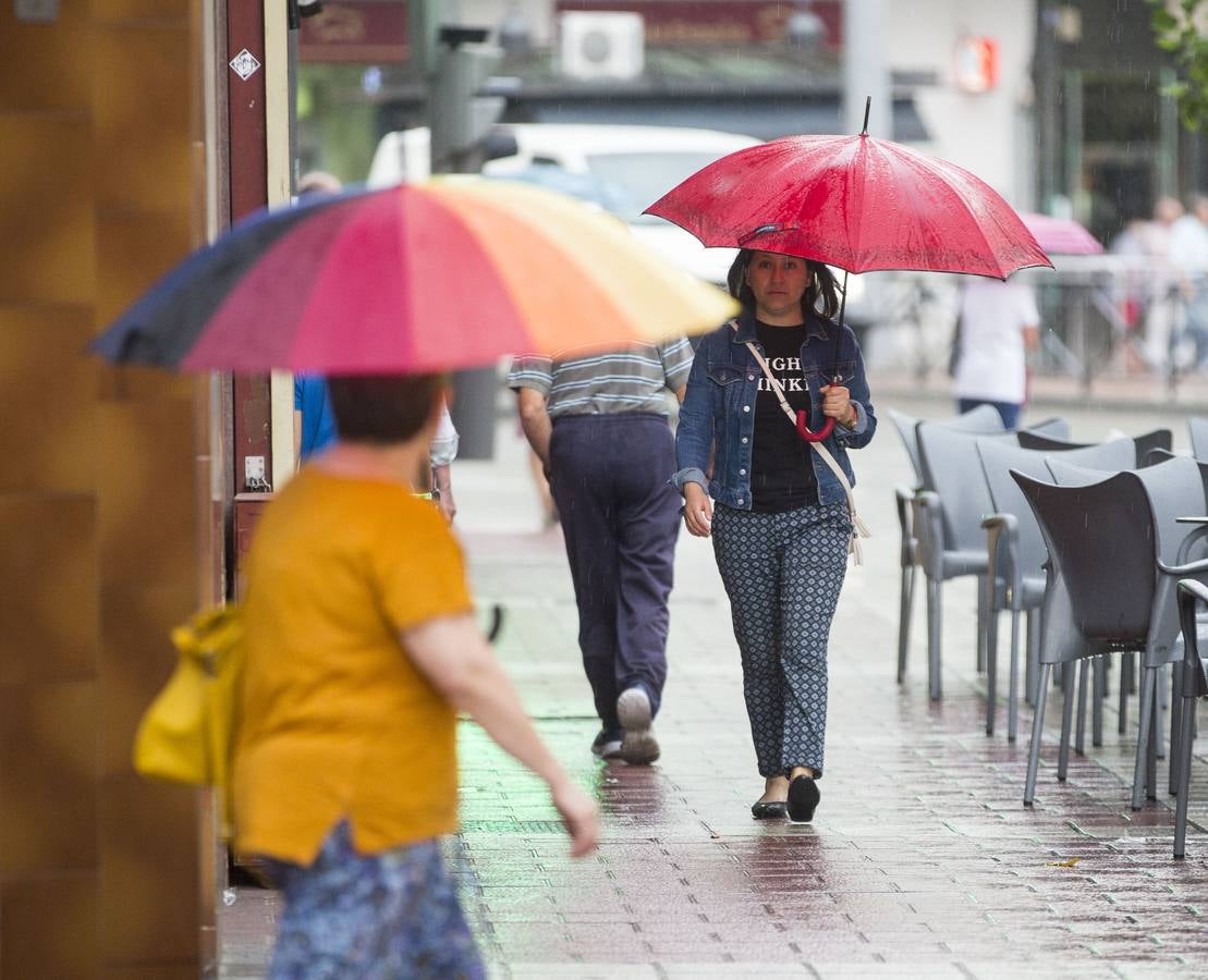 10,2 litros por metro cuadrado cayeron en la ciudad de Valladolid en unos 40 minutos