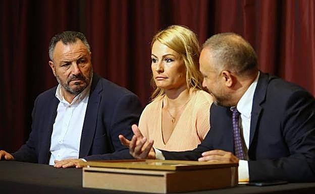 Lydia Valentín en el momento de su nombramiento. 