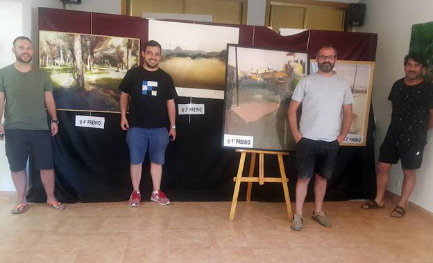 El concurso de pintura rápida llena de artistas Nava de la Asunción