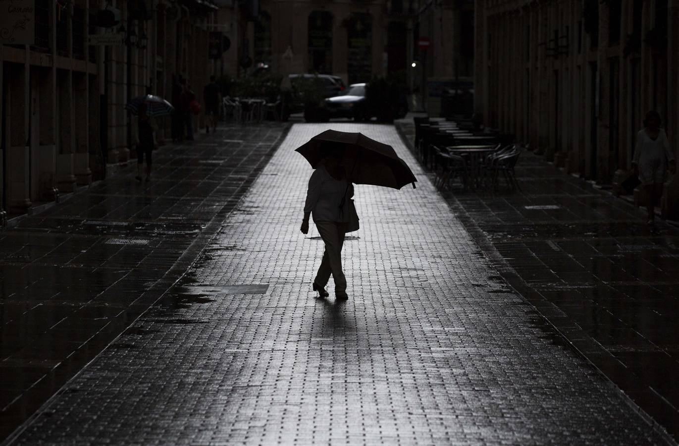 Fotos: Tormenta veraniega en Valladolid