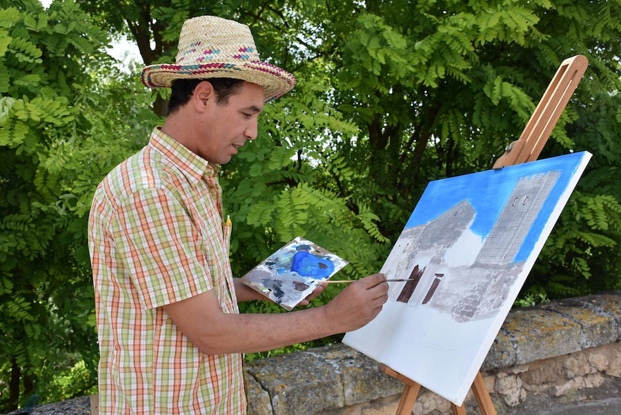 Fotos: Certamen de pintura rápida en Torquemada