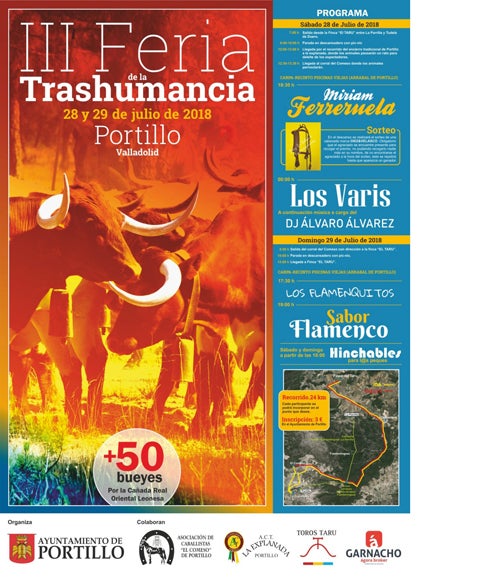 Cartel anunciador de la feria. 