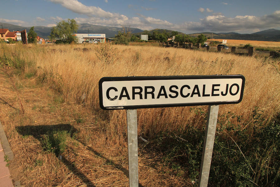 Parcelas situadas a la entrada de Carrascalejo.