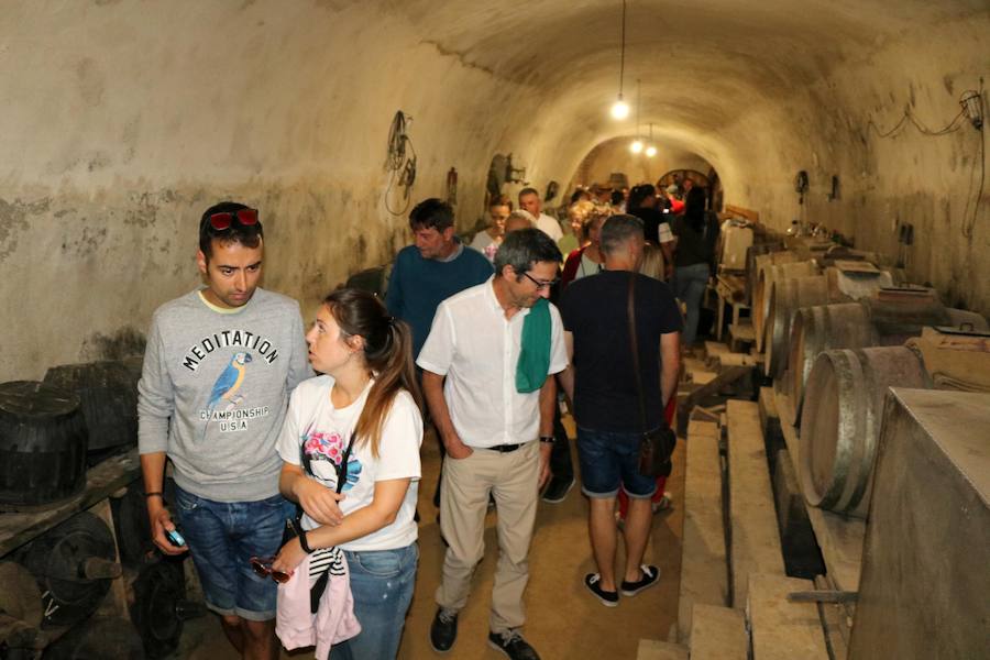 Fotos: Ruta por las cuevas y bodegas de Dueñas