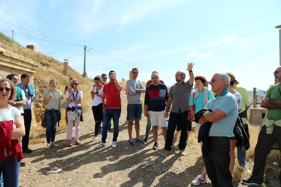 Fotos: Ruta por las cuevas y bodegas de Dueñas