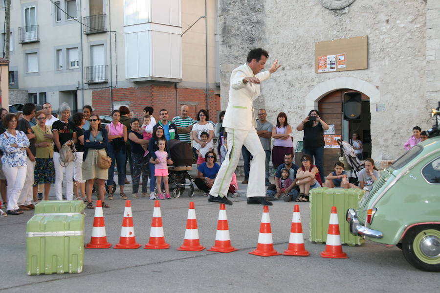 Costas Sotopalacios, durante un momento del espectáculo.