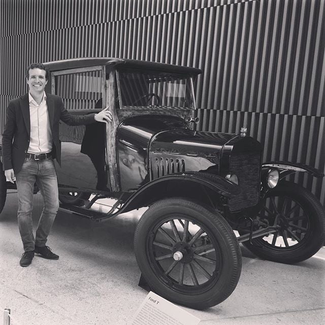 Este Ford T ya tiene un siglo.
