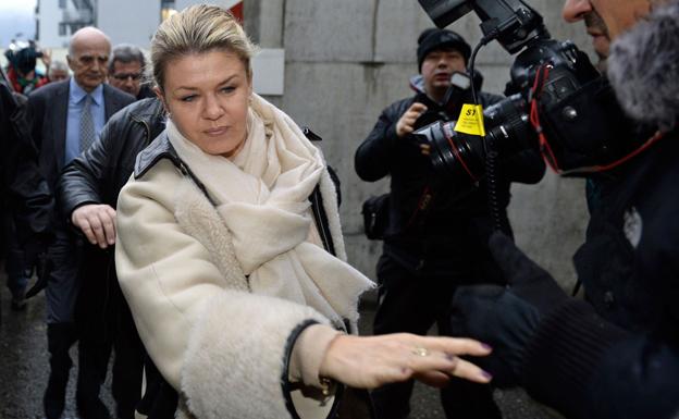 Corinna Schumacher. 