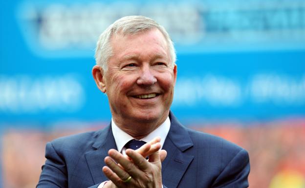 Sir Alex Ferguson en Old Trafford