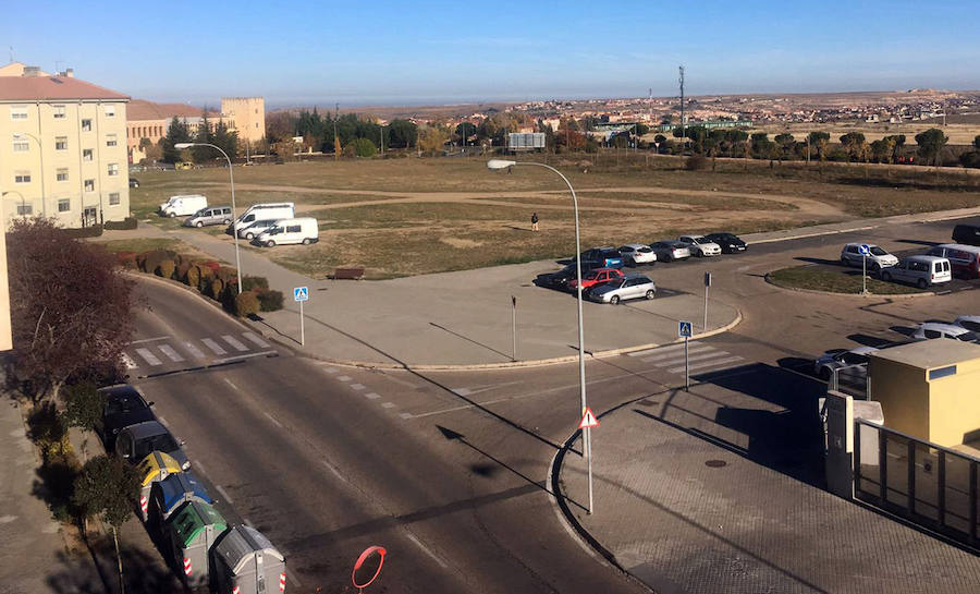 Solar en el que se construirá el centro de salud.