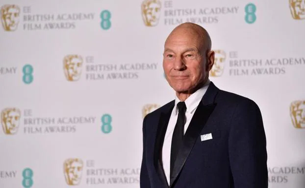 El actor británico Patrick Stewart.