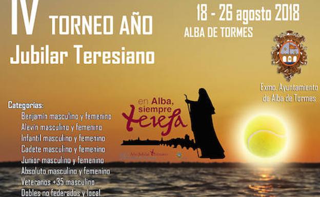 Cartel del torneo de Alba de Tormes. 