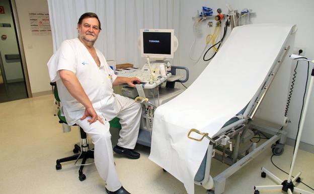 El responsable en funciones del servicio de Ginecología y Obstetricia, Luis Ignacio Verdú Martín. 