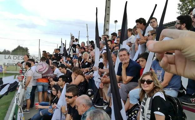 Aficionados de Unionistas la pasada temporada en Astorga.