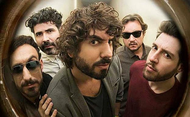 Los integrantes del grupo Izal. 