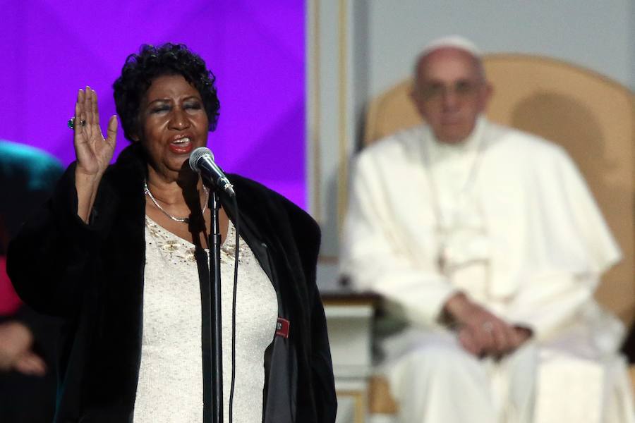 Aretha Franklin se convirtió en la reina del soul gracias a su talento para la canción.