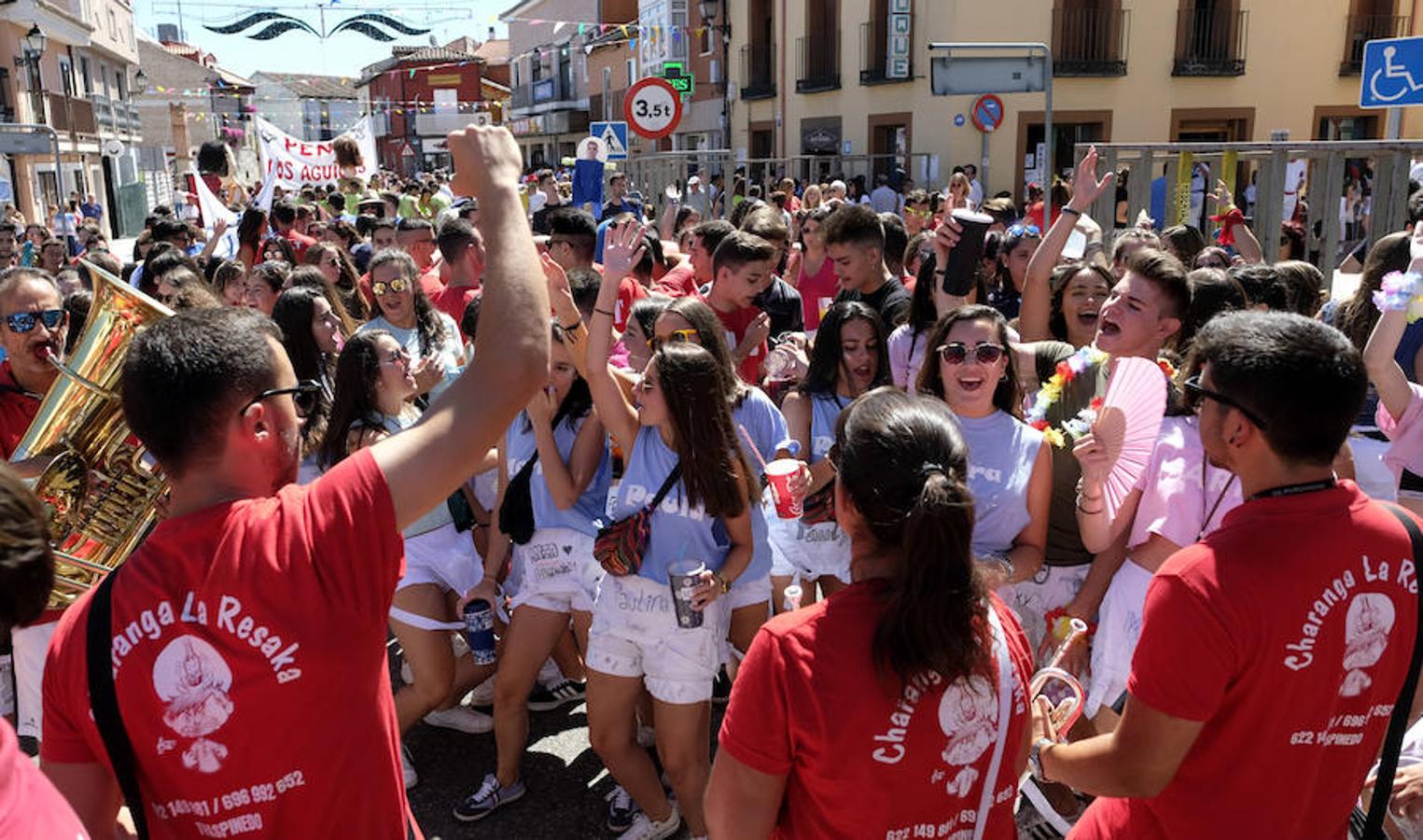 Pregón y chupinazo en la primera jornada de fiestas.