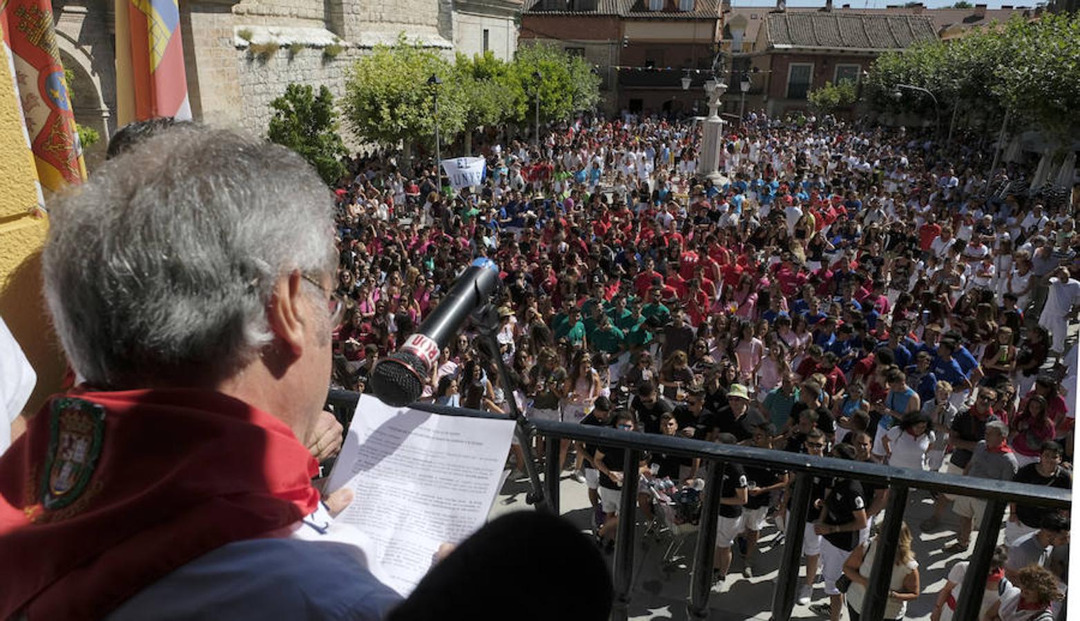 Pregón y chupinazo en la primera jornada de fiestas.