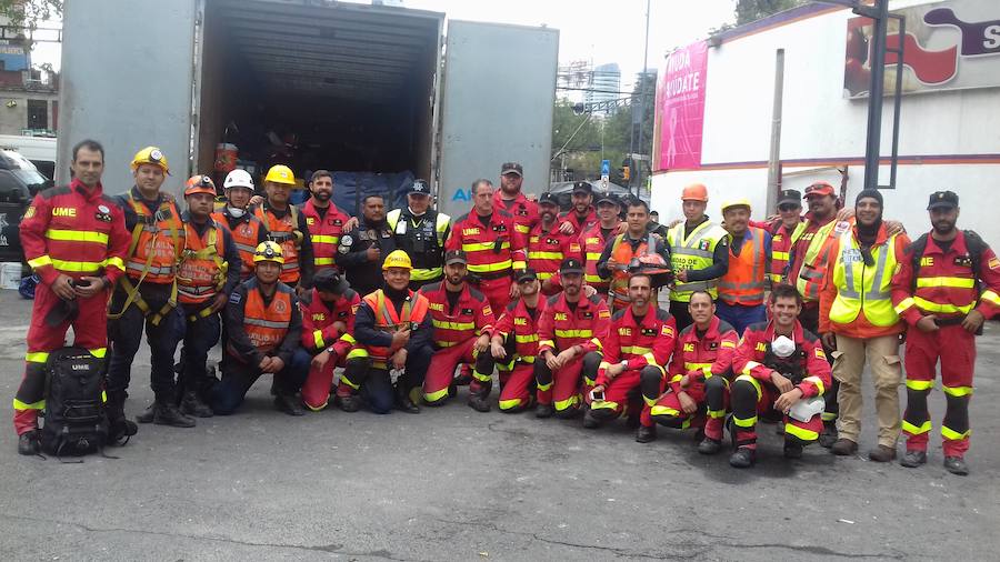 Fotos: La UME en acción