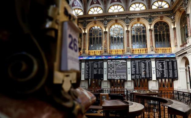 Bolsa de Madrid. 