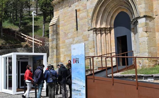 Exposicion 'Mons Dei' de Las Edades del Hombre en Aguilar de Campoo. 