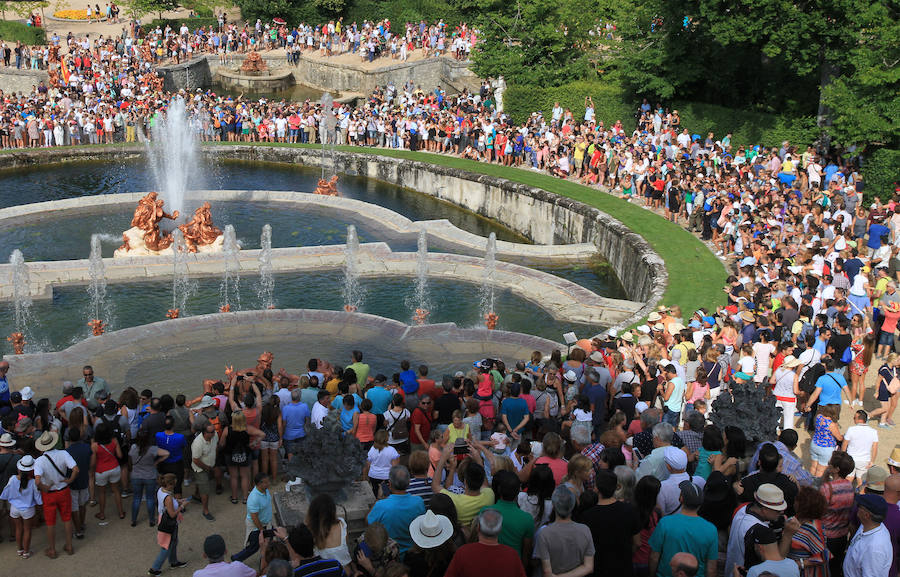 Fotos: Juegos de agua en el Palacio Real de La Granja