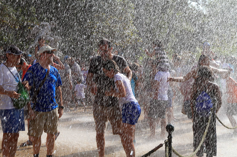 Fotos: Juegos de agua en el Palacio Real de La Granja