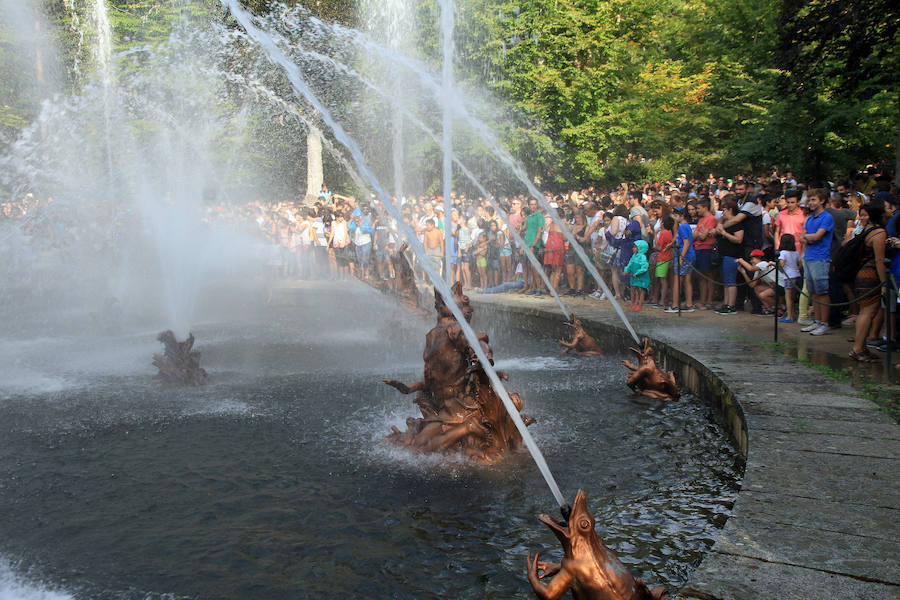Fotos: Juegos de agua en el Palacio Real de La Granja