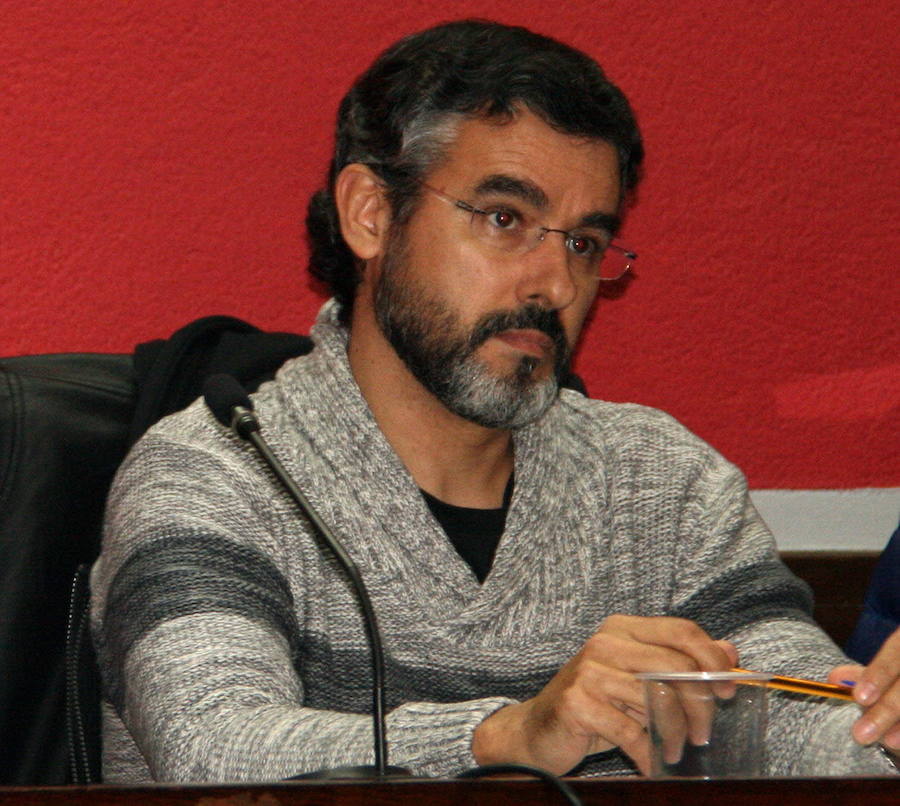 Alberto Castiaño, concejal de IU en Cuéllar. 