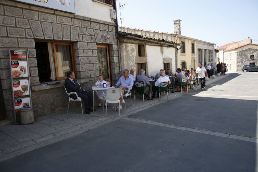 El municipio salmantino clausuró los actos en honor al patrón con una comida popular, un cuentacuentos infantil y una animada verbena