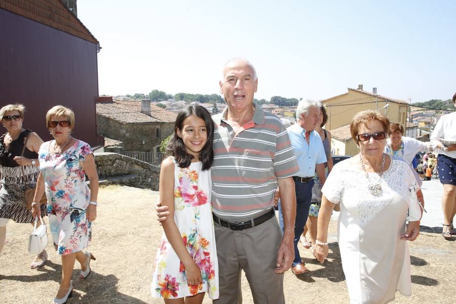 El municipio salmantino clausuró los actos en honor al patrón con una comida popular, un cuentacuentos infantil y una animada verbena