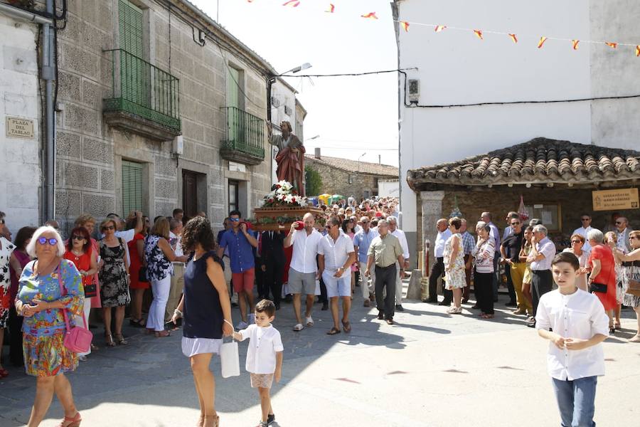 El municipio salmantino clausuró los actos en honor al patrón con una comida popular, un cuentacuentos infantil y una animada verbena