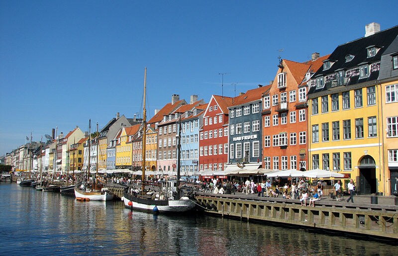 Nyhavn. Copenhague (Dinamarca).
