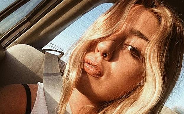 Imagen de la 'story' de Ángela Franco, con más de 2.000 visualizaciones. 