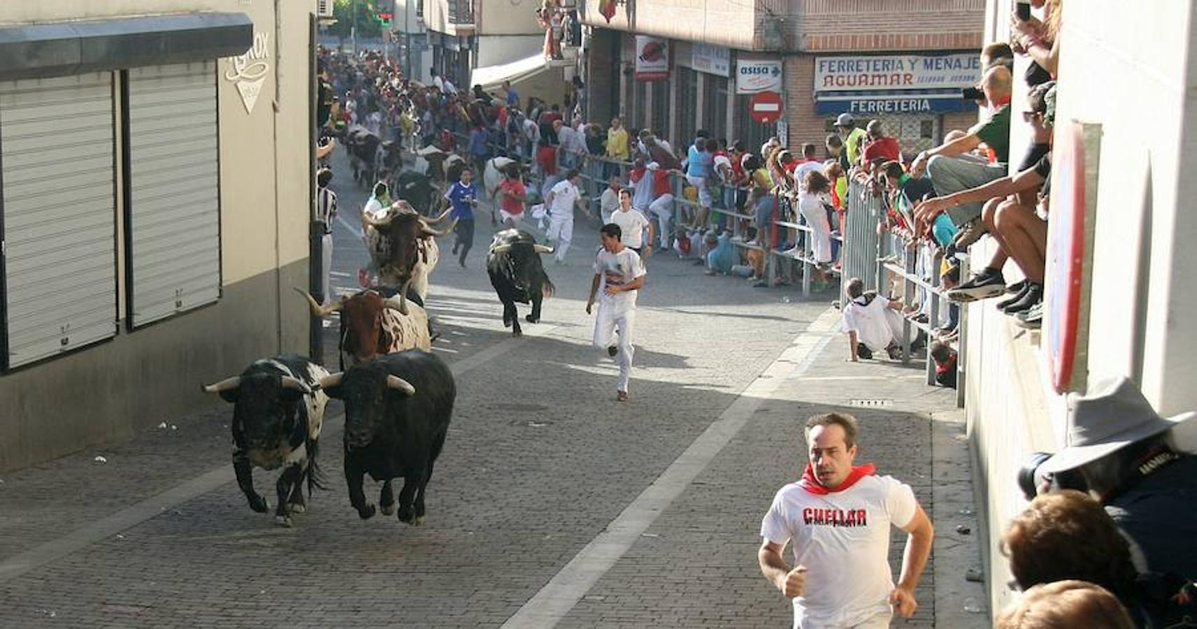 Fotos: Tercer encierro de Cuéllar